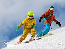 Snowboardové helmy pre deti