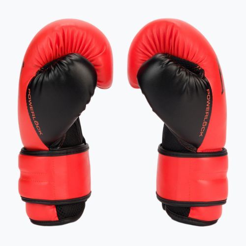 EVERLAST Powerlock Pu červené pánske boxerské rukavice EV2200
