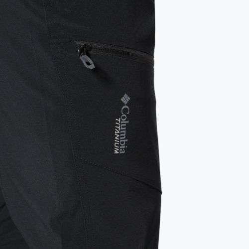 Columbia Titan Pass 010 pánske trekingové nohavice black 1886451