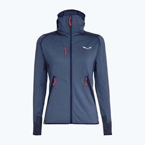 Salewa dámska fleecová mikina Agner Hybrid PL/DST FZ Hoody navy blue 00-0000027372