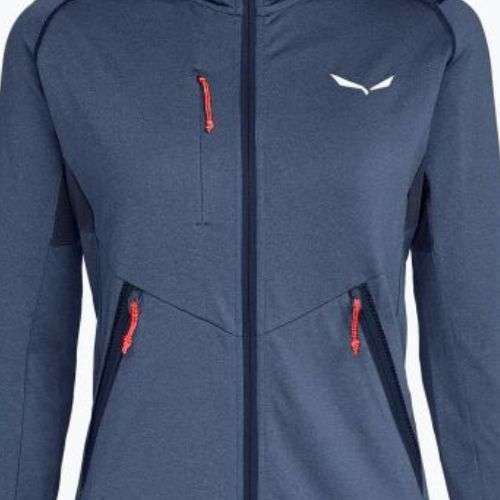 Salewa dámska fleecová mikina Agner Hybrid PL/DST FZ Hoody navy blue 00-0000027372