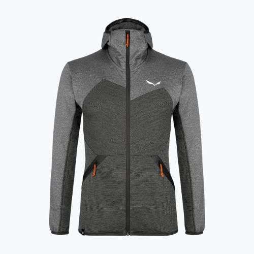 Salewa pánska fleecová mikina Puez Melange PL FZ Hoody šedá 00-0000027386