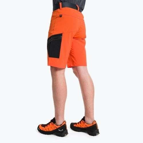 Pánske turistické šortky Salewa Pedroc Cargo 2 orange 26934