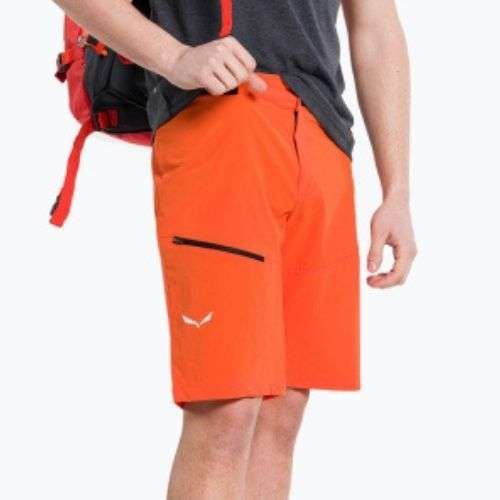 Pánske turistické šortky Salewa Pedroc Cargo 2 orange 26934
