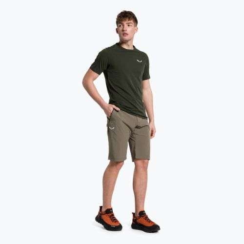 Salewa pánske turistické šortky Talveno DST brown 00-0000027064