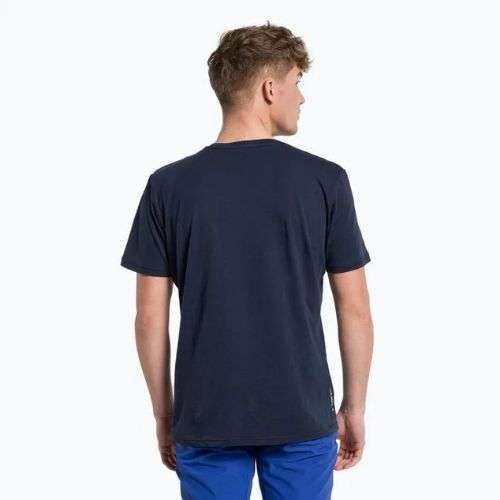 Pánske trekingové tričko Salewa Alpine Hemp Logo navy blue 00-0000028132