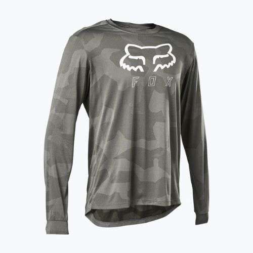 Pánsky cyklistický dres FOX Ranger Tru Dri grey LS 28863