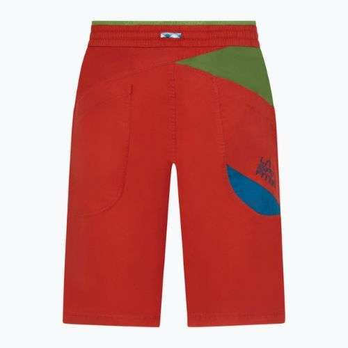 Pánske lezecké šortky La Sportiva Bleauser červené N62313718