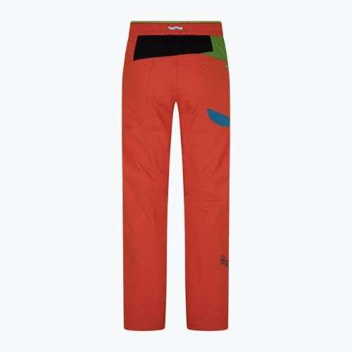 La Sportiva pánske lezecké nohavice Fuente red N69313718