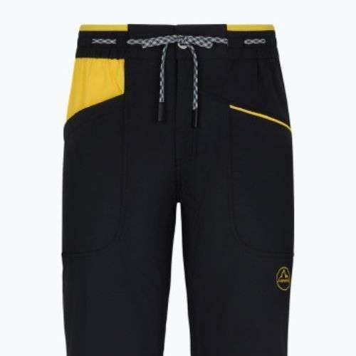 Pánske lezecké nohavice La Sportiva Talus black N68999100