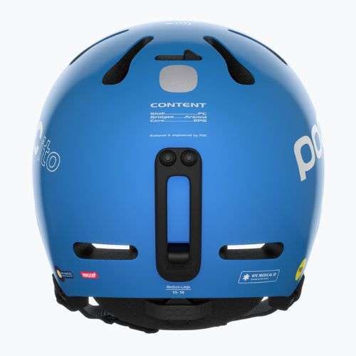 Detské lyžiarske prilby POC POCito Fornix MIPS fluorescent blue
