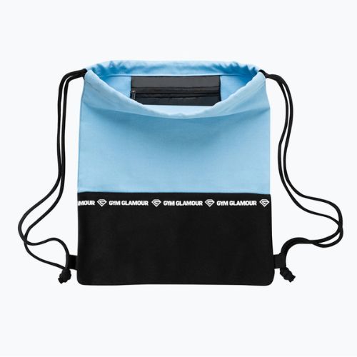Dámska športová taška Gym Glamour Gym bag blue and black 278