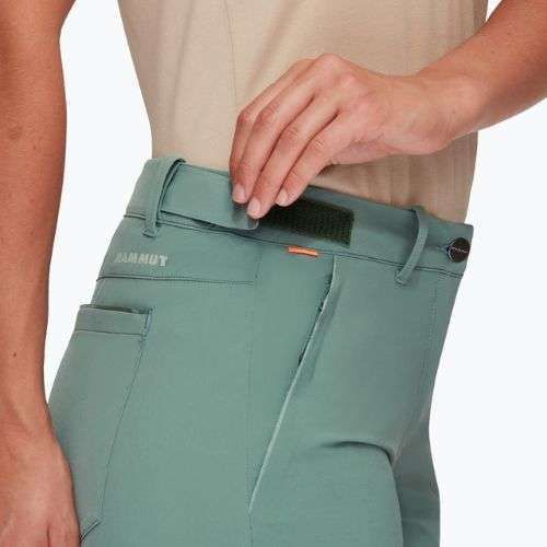 Mammut dámske trekingové šortky Runbold Roll Cuff green 1023-00720-40236-36-10