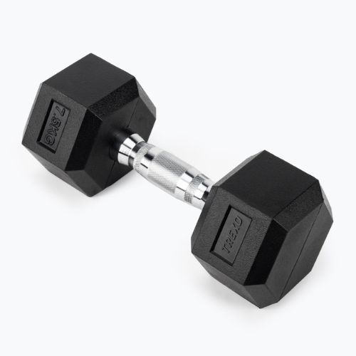 Pogumovaná činka TREXO Hex HXD75 7,5 kg
