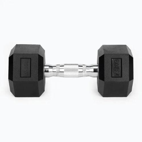 Pogumovaná činka TREXO Hex HXD75 7,5 kg