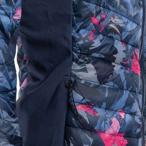 Columbia Powder Pass Dámska hybridná bunda s kapucňou navy blue 1773211471