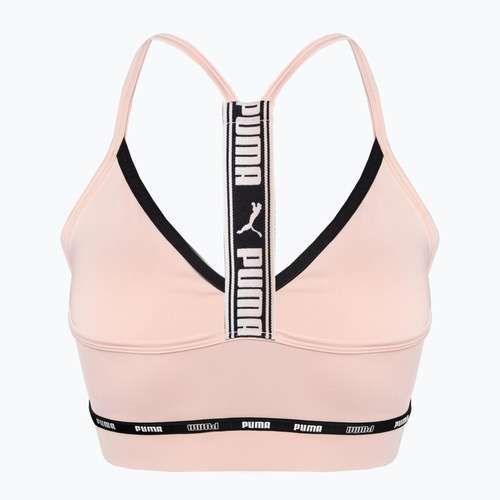 PUMA Low Impact Puma Strong Strappy fitness podprsenka ružová 522225 66