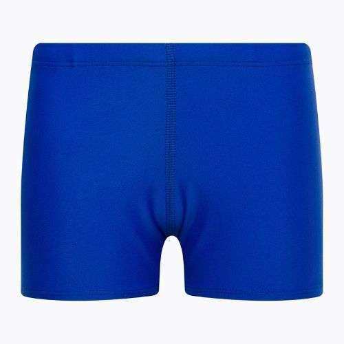 Detské plavecké boxerky Nike Multi Logo Square Leg modré NESSD042-494