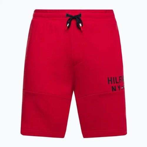 Pánska mikina Tommy Hilfiger Graphic Sweatshort červená