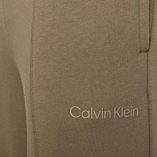 Pánske tréningové šortky Calvin Klein 8.5" Knit 8HU šedá olivová