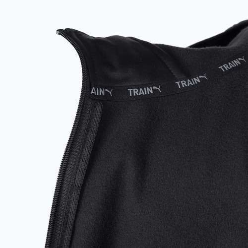 Pánska tréningová mikina PUMA Train All Day Pwr Fleece puma black