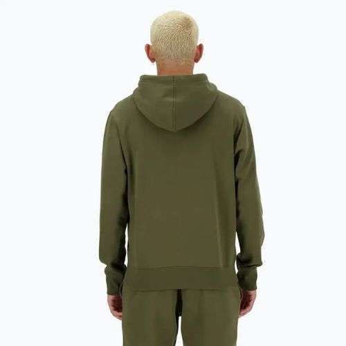 Pánska mikina New Balance Core Fleece Hoodie dark moss