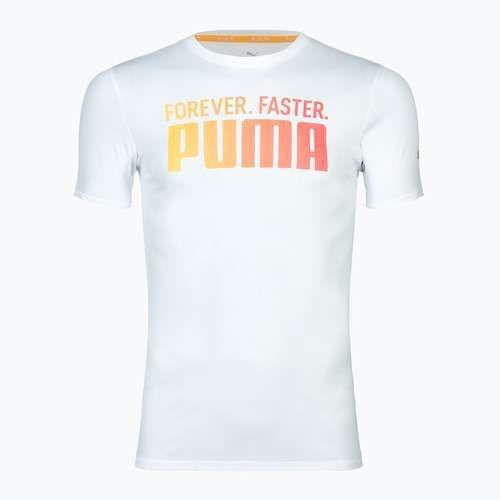 Pánske tričko PUMA Run Favorites Forever Faster TEE puma white