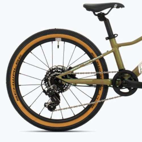 Detské bicykle Superior F.L.Y. 20 DB matná olivová metalíza/hologram chróm