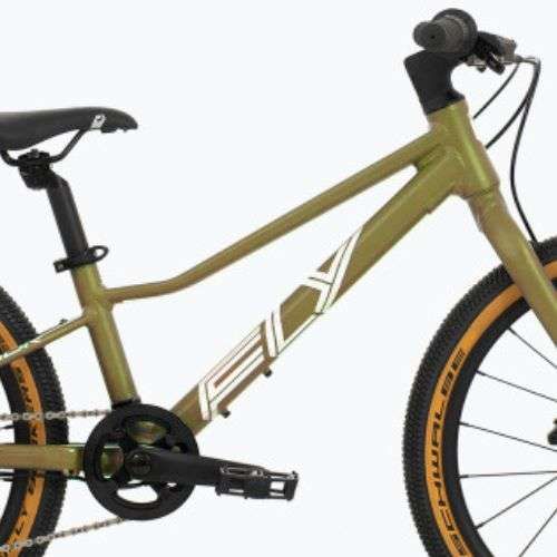 Detské bicykle Superior F.L.Y. 20 DB matná olivová metalíza/hologram chróm