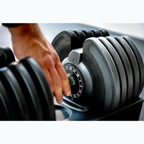 Nastaviteľná činka TREXO TXO-B4W001 40 kg čierna
