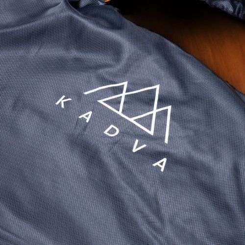 Spací vak KADVA Light 1000 L ľavý sivý