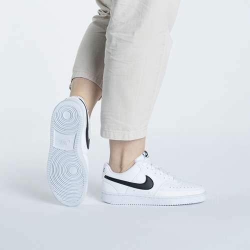 Dámske tenisky Nike Court Vision Low Next Nature white//white/black