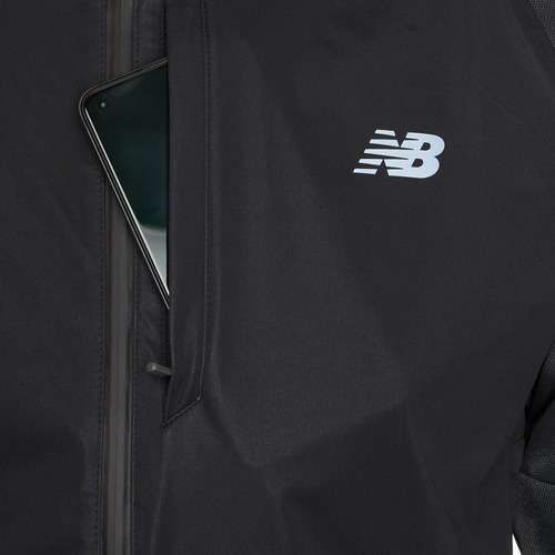 Pánska bežecká bunda New Balance Seasonal Premium Print black