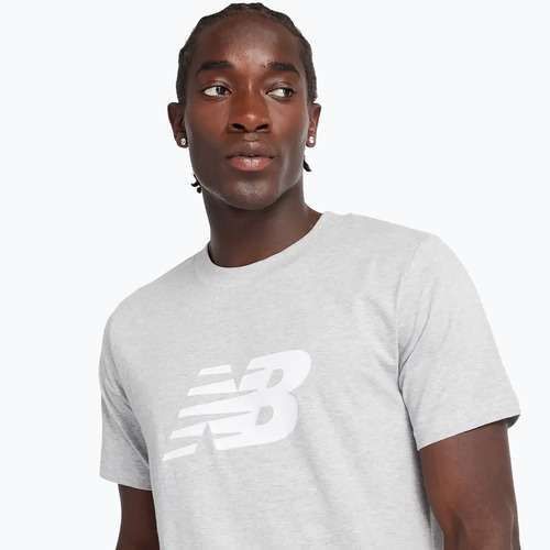 Pánske tričko New Balance Graphic V Flying athletic grey