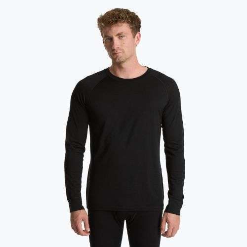 Pánska súprava termoprádla WOOLCANO Merino SET0540 čierna