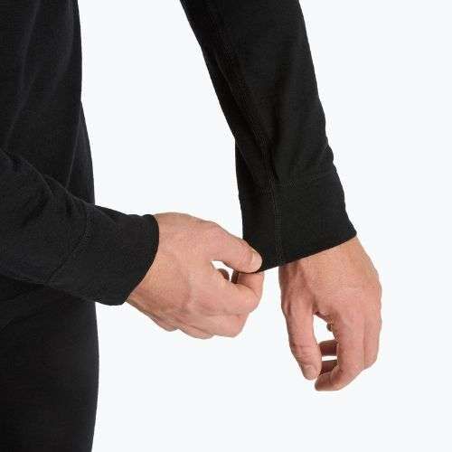 Pánska súprava termoprádla WOOLCANO Merino SET0540 čierna