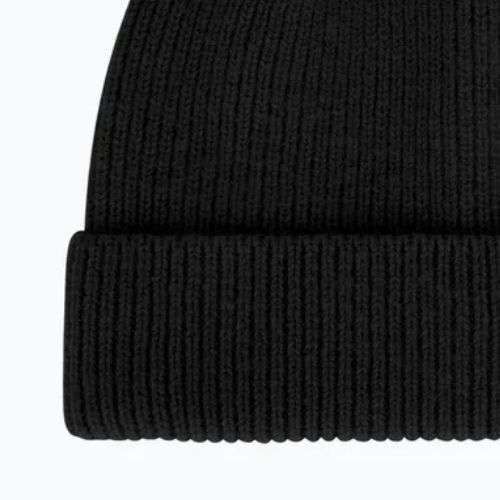 Zimná čiapka WOOLCANO Merino HAT0440 czarny