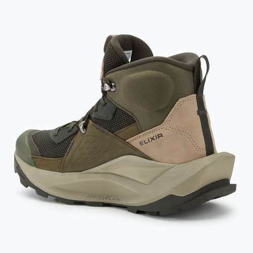 Pánska turistická obuv Salomon Elixir Mid GTX peat/vintage khaki/castlerock