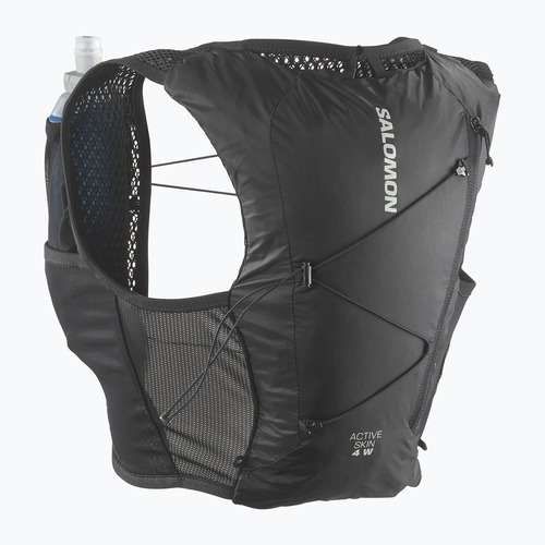 Dámska bežecká vesta Salomon Active Skin 4 black/metal