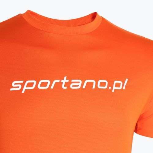 Pánske bežecké tričko SPORTANO Active  oranžové