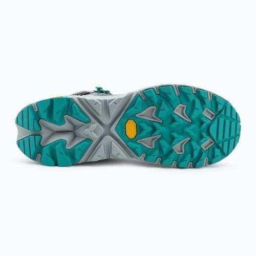 Pánska turistická obuv HOKA Trail Code GTX galactic grey/electric aqua