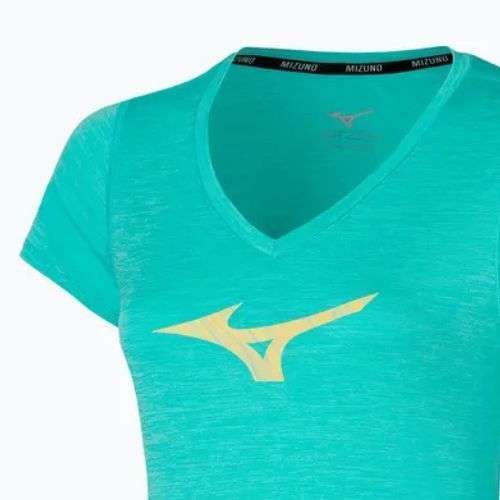Dámske bežecké tričko Mizuno Impulse Core RB Tee blue turquoise