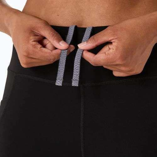 Dámske bežecké legíny ASICS Nagino Run Adjustable Tight performance black