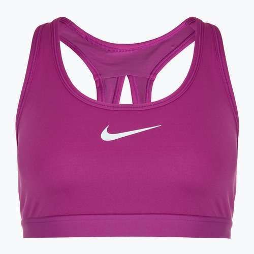 Fitness podprsenka Nike Swoosh High Support hot Fuchsia / hot fuchsia / white