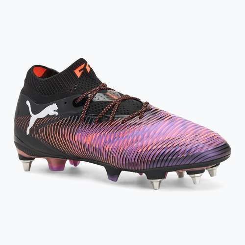 Pánske kopačky PUMA Future 8 Ultimate MxSG black/puma white/glowing red