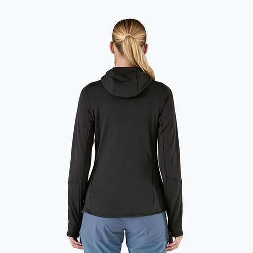 Dámska softshellová bunda Patagonia R1 Hybrid Pullover Hoody black