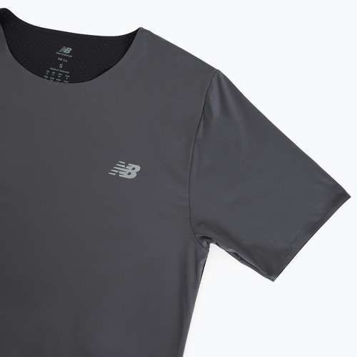 Pánske bežecké tričko New Balance Race Day graphite