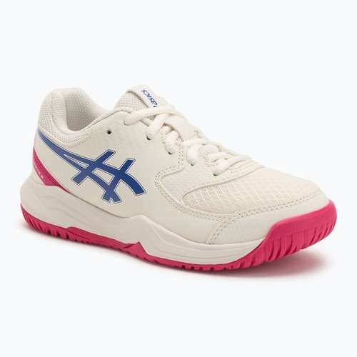 Detské tenisové topánky Asics Gel-Dedicate 8 GS Jr cream/dark cobalt