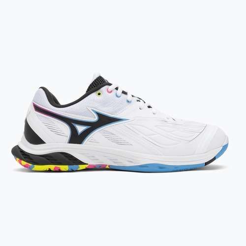Bedmintonové topánky  Mizuno Wave Fang 2 white/pink tetra/all abroad