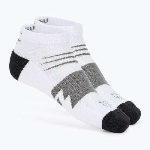 Ponožky KADVA Stride Coolmax Low Cut 2 pairs white / gray